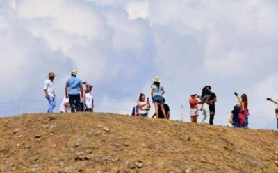 Oaxaqueños y turistas reciben la primavera en Monte Albán