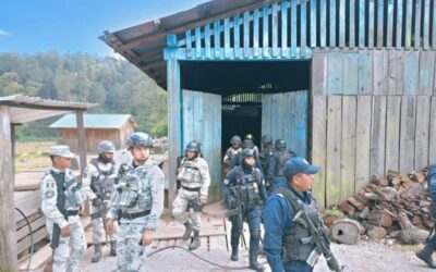 Elementos de seguridad se establecen en San Pedro el Alto