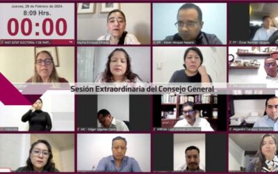 IEEPCO reforma lineamientos de paridad para postulación de candidaturas