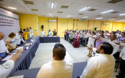 Instalan Subcomité Regional de Prevención y Combate de Incendios Forestales en el Istmo