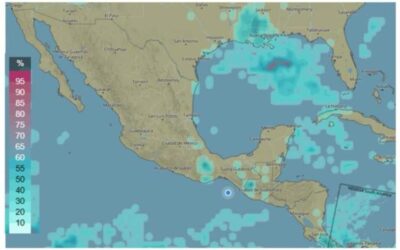 Probabilidad de lluvias y tormentas en las siguientes horas en Oaxaca