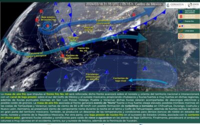 Se prevén ambiente caluroso, chubascos y actividad eléctrica en Oaxaca para este lunes