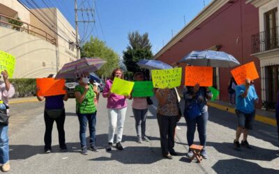 Vecinos de Colinas de Monte Albán denuncian 26 días sin agua