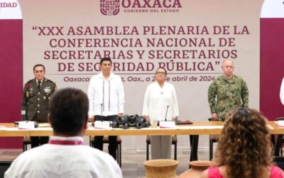 Analizan y refuerzan en Oaxaca estrategia de seguridad nacional