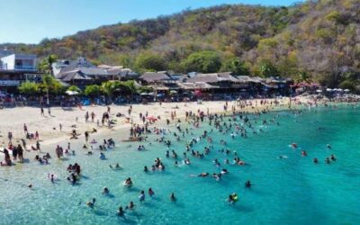 Atienden incremento de turismo en Puerto Escondido