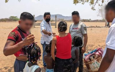 Brindan asistencia médica a caravana migrante en Tehuantepec