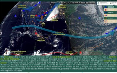 Continuarán altas temperaturas para este lunes en la mayor parte de Oaxaca
