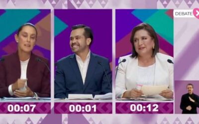 Debate presidencial: Cruces entre Sheinbaum y Gálvez y la “tercera vía” de Máynez