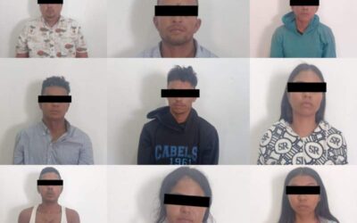 Detienen en el Istmo a 11 venezolanos que llevaban droga y armas en caravana migrante