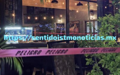 Ejecutan a hombre en restaurante de San Sebastián Tutla