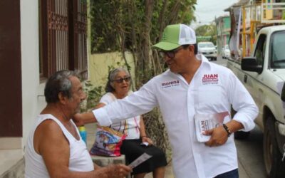 Entre muestras de apoyo y compromisos sociales, Juan Marcelino completa su primera semana de proselitismo