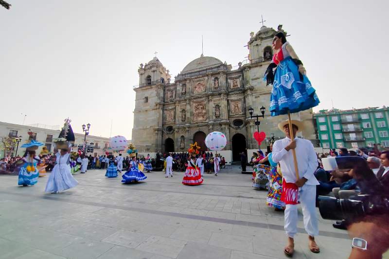 Inician festejos por los 492 años de la ciudad de Oaxaca