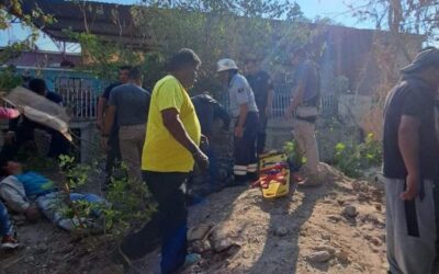 Masculino cae a un pozo en Huajuapan de León