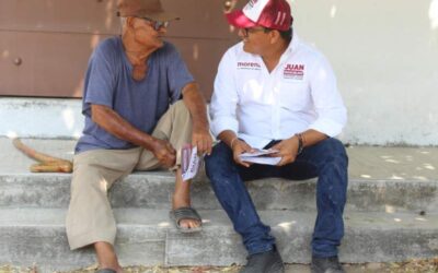 Promete Juan Marcelino acciones en favor del desarrollo social de los pueblos del Istmo