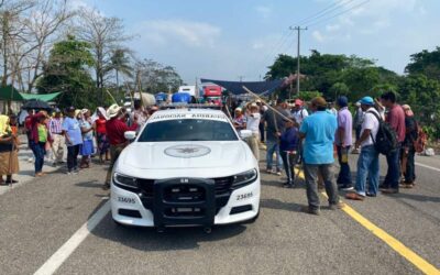Liberan a comandante y patrulla de la Guardia Nacional retenidos en bloqueo del Istmo