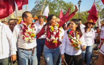 Ante más de 5 mil personas, Mayra Silva cierra campaña en Cuilápam de Guerrero; agua y seguridad, sus prioridades