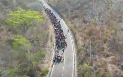 Autoridades garantizan tránsito ordenado y seguro a población migrante en su paso por Oaxaca
