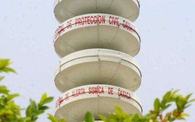 Brindan mantenimiento a alertas sísmicas de la ciudad de Oaxaca y zona conurbada