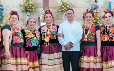 Celebra Yesenia Nolasco la Fiesta Pueblo de Salina Cruz