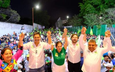 Cierra campaña el Partido Verde; agradece a las familias y sectores aliados del futuro de la Cuarta Transformación en Oaxaca