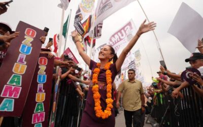 Claudia Sheinbaum cierra su campaña presidencial y llama a que siga la transformación