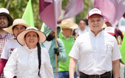 Claudia Sheinbaum y Nancy Benítez trabajarán incansablemente por Xoxocotlán: delegado nacional de Morena