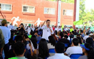 Comunidad universitaria dice NO a la reelección, sí a la transformación de Oaxaca de Juárez con Ray Chagoya