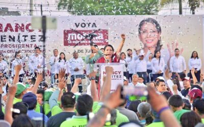 Con el respaldo de más de 20 mil xoxeñas y xoxeños, cierra campaña Nancy Benítez, candidata a presidenta de Xoxocotlán