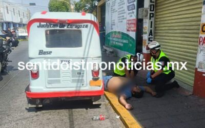 De siete disparos, asesinan a mototaxista en Primera Sección de Juchitán