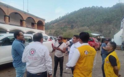Despliegan brigada médica en Asunción Mixtepec para evitar riesgos sanitarios por deslave