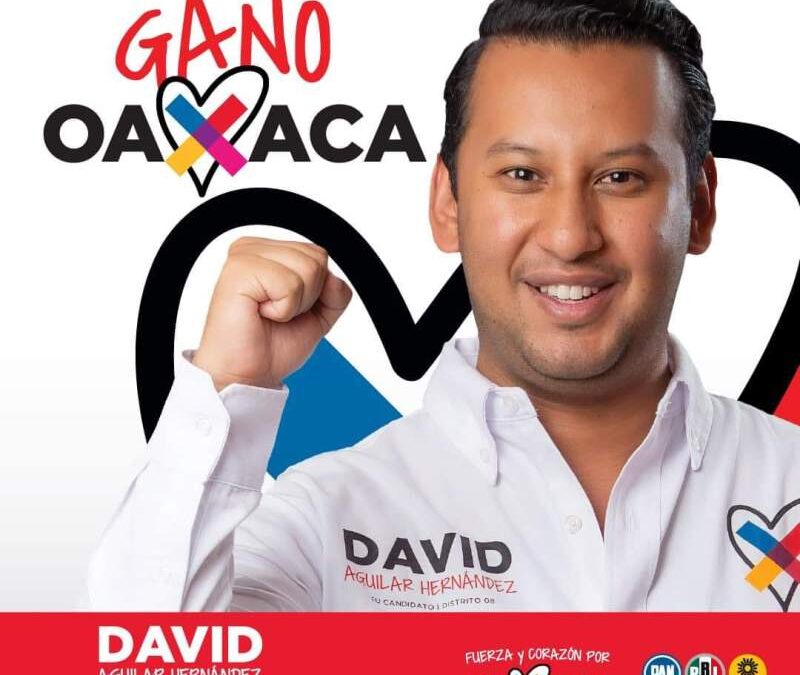 Lidera David Aguilar debate convocado por el INE; demuestra que es la mejor opción para el distrito 08