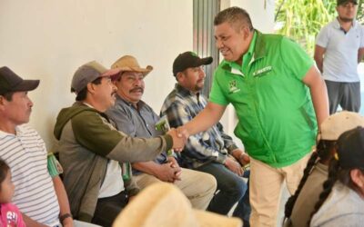 Llama Roberto Pérez a los oaxaqueños a votar 5 de 5 por el verde para consolidar el plan C en México