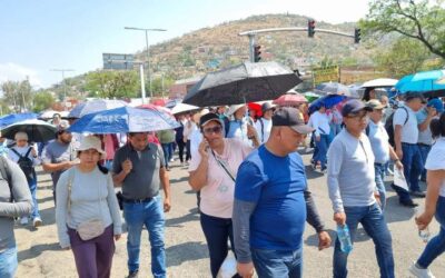 Marcha S-22 por el Día del Trabajo; un hecho paro indefinido, aseguran