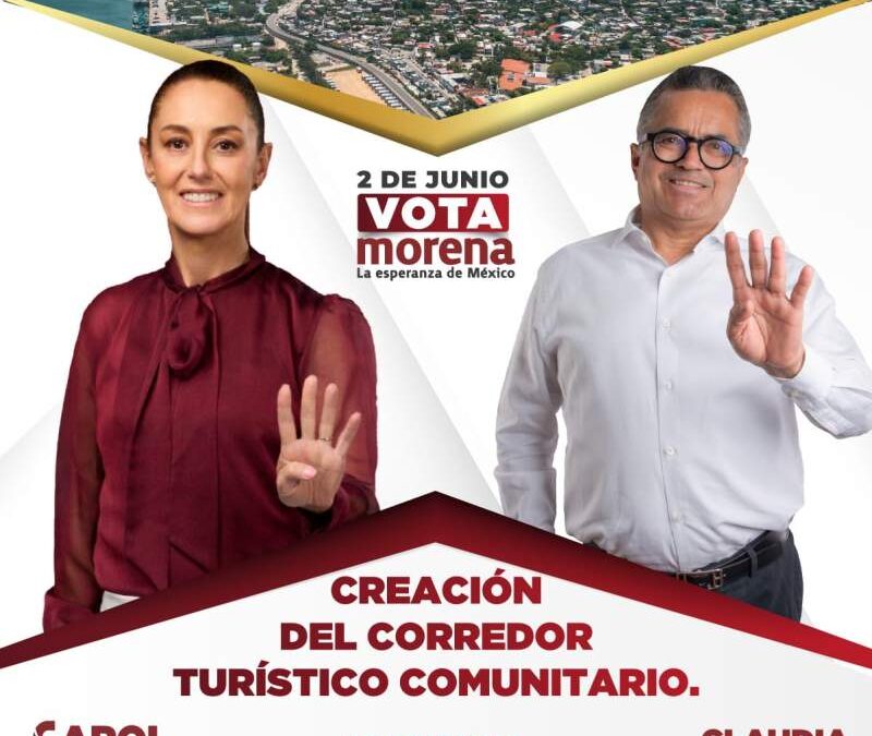 Propone Carol Corredor Turístico Comunitario para mejorar la vida de los oaxaqueños
