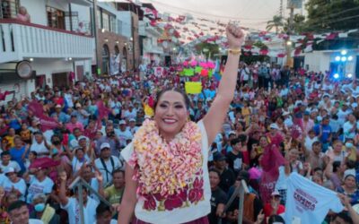 Se vuelca Salina Cruz en favor de Yesenia Nolasco