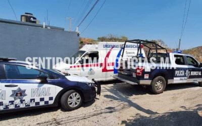 Taxista escapa por la “puerta falsa” en Salina Cruz