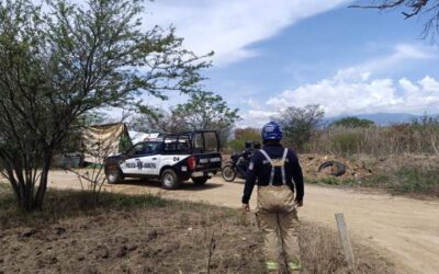 Atienden cuerpos de seguridad y auxilio reporte de presunto desplome de aeronave en San María Coyotepec