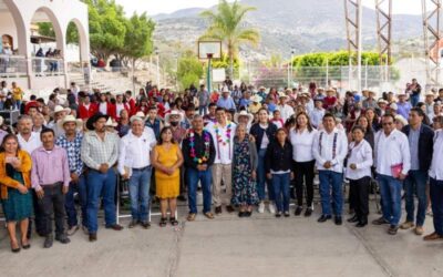 Continúa la transformación de la Mixteca, Zapoquila con más de 5 mdp