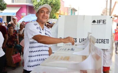 Hoy vive México, una fiesta democrática, destaca Nino Morales