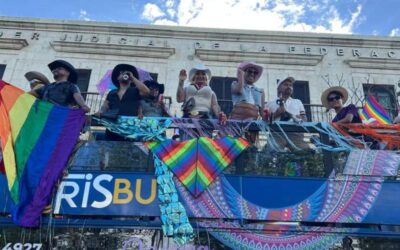 “Nuestra salud mental es primero” así marcha la comunidad de la diversidad sexual en Oaxaca