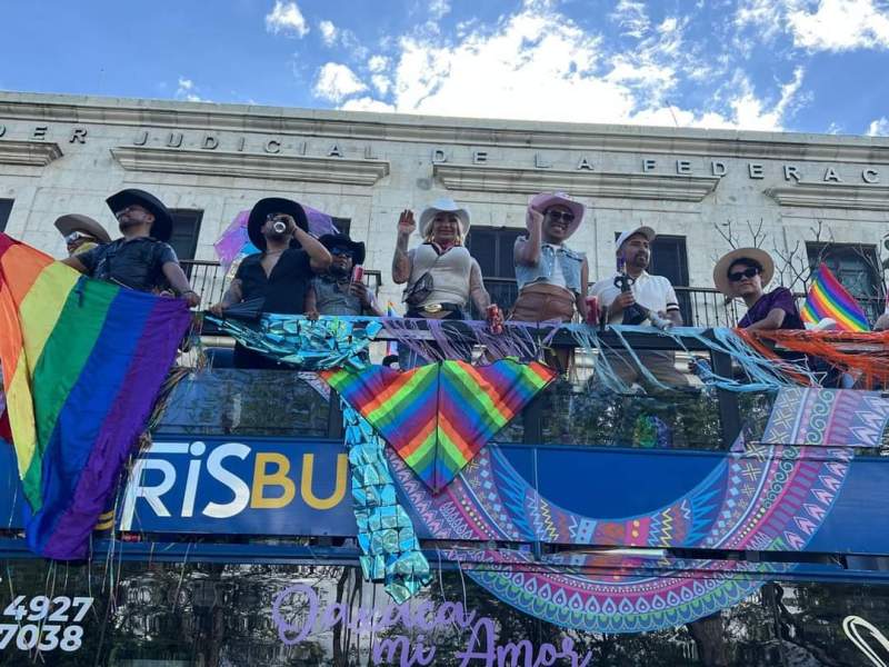 “Nuestra salud mental es primero” así marcha la comunidad de la diversidad sexual en Oaxaca