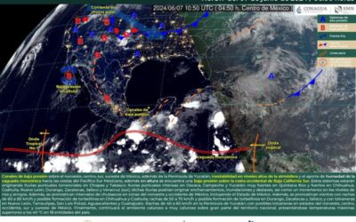 Prevén temporal corto de lluvias a partir de este viernes en Oaxaca