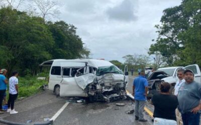 Accidente en Carretera Transistmica 185 deja un muerto y tres lesionados