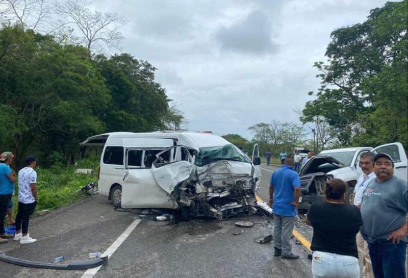 Accidente en Carretera Transistmica 185 deja un muerto y tres lesionados