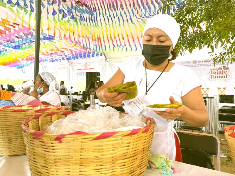 Arrancó la Feria del Tejate y del Tamal en Oaxaca