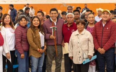 Con caminos, calidad alimentaria y educación impulsan el desarrollo de San Juan Yucuita