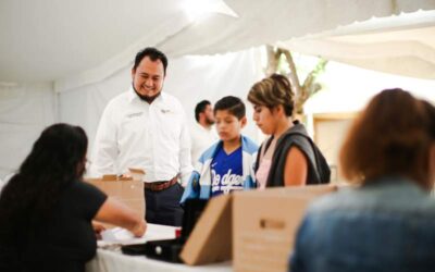 Concluye IEEPO en Valles Centrales entrega de apoyo por concepto de uniformes escolares 2024