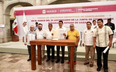 Junta de Conciliación Agraria abona a la paz y gobernabilidad de Oaxaca: Salomón Jara
