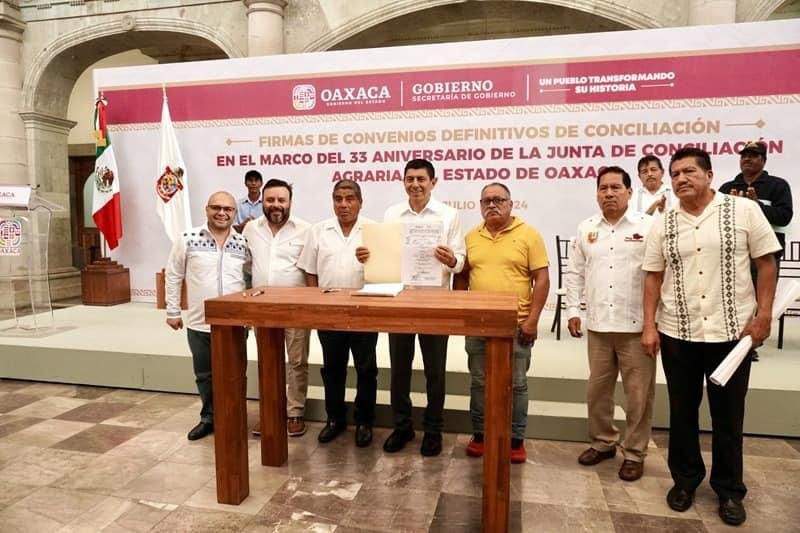 Junta de Conciliación Agraria promueve la cultura de paz con la firma de 28 convenios