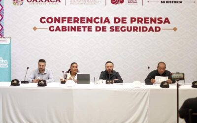 Oaxaca disminuye 10.83% en delitos de alto impacto en el primer semestre del año